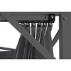 Pavėsinė pergola DKD Home Decor Pilka 300 x 300 x 230 cm Plienas