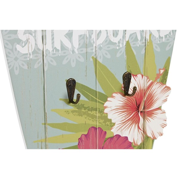 Sieninė kabykla DKD Home Decor 30 x 90 x 7 cm Viduržemio (2 vnt.)