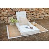 Grīdas spilvens DKD Home Decor Zils Tumši Zils Greige 110 x 78 x 12 cm (3 gb.)