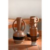Maljakko DKD Home Decor Valkoinen Harmaa Terrakotta Posliini 9,6 x 9 x 28,6 cm 9,6 x 9 x 29 cm (3 osaa)