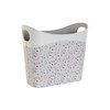Lehtiteline DKD Home Decor Sininen Valkoinen Harmaa Vaaleanpunainen Polyuretaani PVC 39 x 21 x 34 cm (2 osaa)
