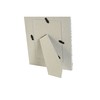 Photo frame DKD Home Decor White Grey Lilac Light Pink Aluminium (2 Units)