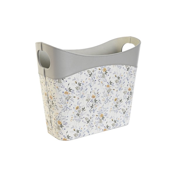 Žurnalų laikiklis DKD Home Decor Balta Pilka Alyvinė Šviesiai rožinis Poliuretanas 39 x 21 x 34 cm (2 vnt.)