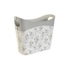 Lehtiteline DKD Home Decor Valkoinen Harmaa Liila Vaaleanpunainen Polyuretaani 39 x 21 x 34 cm (2 osaa)