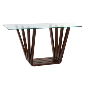 Hall DKD Home Decor Brown Transparent 145 x 45 x 75 cm