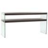 Hall DKD Home Decor Brown Transparent 160 x 45 x 80 cm