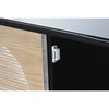 Sideboard DKD Home Decor Black Wood 120 x 40 x 90 cm