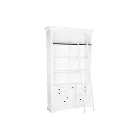 Plaukti DKD Home Decor Balts Koks MDF 137 x 38 x 234 cm