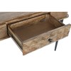 Hall DKD Home Decor Black 116 x 40 x 77 cm