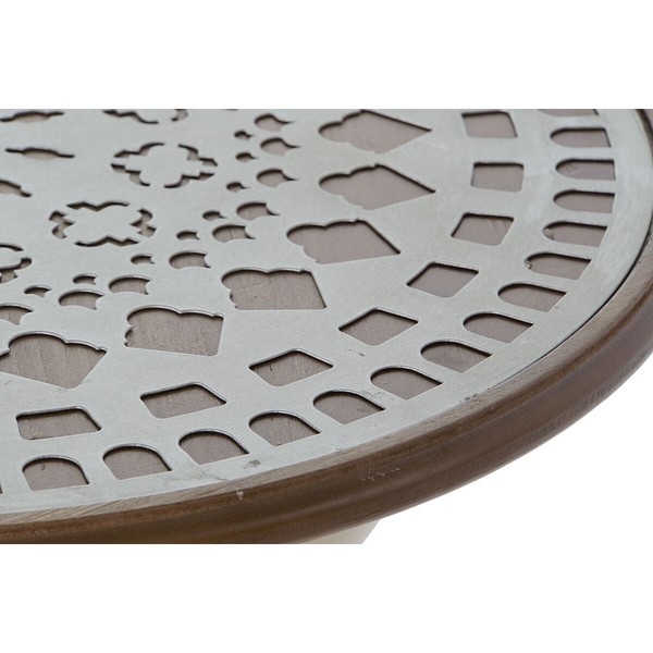 Mazs galdiņš DKD Home Decor 55,5 x 55,5 x 53 cm Egle Metāls
