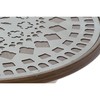 Šoninis staliukas DKD Home Decor 55,5 x 55,5 x 53 cm Eglė Metalinis
