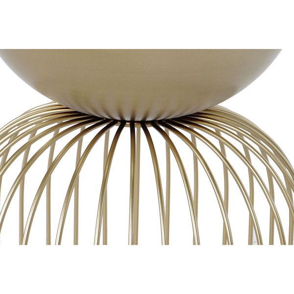 Вспомогательный стол DKD Home Decor 55,5 x 55,5 x 53 cm Ель Металл