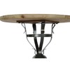 Mazs galdiņš DKD Home Decor Egle Melns Metāls 60 x 60 x 63,5 cm