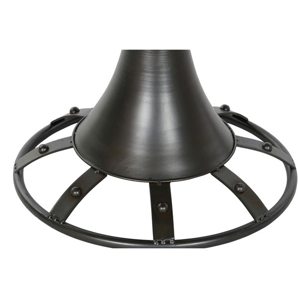 Mazs galdiņš DKD Home Decor Egle Melns Metāls 60 x 60 x 63,5 cm