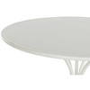 Šoninis staliukas DKD Home Decor 81 x 81 x 81,5 cm Metalinis Balta