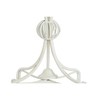 Šoninis staliukas DKD Home Decor 81 x 81 x 81,5 cm Metalinis Balta