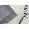 Ковер DKD Home Decor 120 x 180 x 5 cm полиэстер Белый ромбы