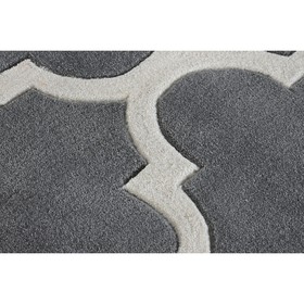 Kilimas DKD Home Decor 160 x 230 x 2 cm Pilka Poliesteris Etninis