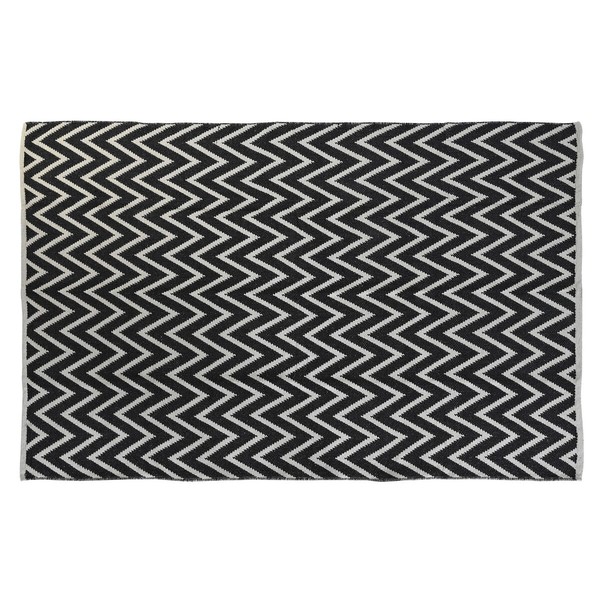 Ковер DKD Home Decor Зигзаг Двухцветный город (120 x 180 x 1 cm)