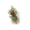 LED Candle DKD Home Decor White 7 x 7 x 12 cm (AA)