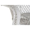 Puutarhasohva DKD Home Decor Valkoinen 102 x 66 x 146 cm 97 x 66 x 144 cm