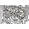Puutarhasohva DKD Home Decor Valkoinen 102 x 66 x 146 cm 97 x 66 x 144 cm
