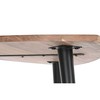 Centrālais galds DKD Home Decor Metāls Akācija 90 x 90 x 76 cm