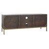 Televizoriaus baldai DKD Home Decor 140 x 40 x 55 cm Juoda Metalinis Akacija