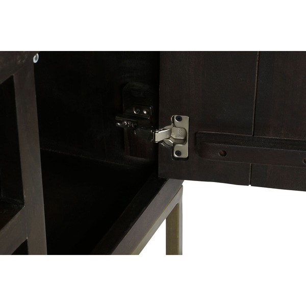TV-kalusteet DKD Home Decor 140 x 40 x 55 cm Musta Metalli Akaasia