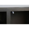 TV furniture DKD Home Decor 140 x 40 x 55 cm Black Metal Acacia