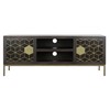 TV-kalusteet DKD Home Decor 140 x 40 x 55 cm Musta Metalli Akaasia