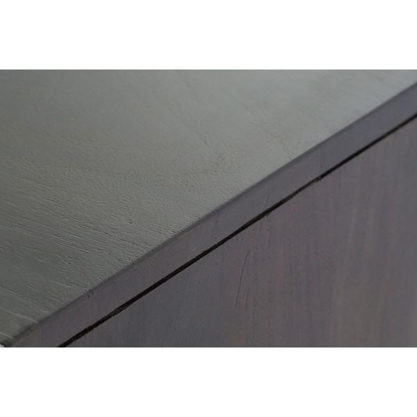 Televizoriaus baldai DKD Home Decor 140 x 40 x 55 cm Juoda Metalinis Akacija
