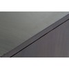 Televizoriaus baldai DKD Home Decor 140 x 40 x 55 cm Juoda Metalinis Akacija