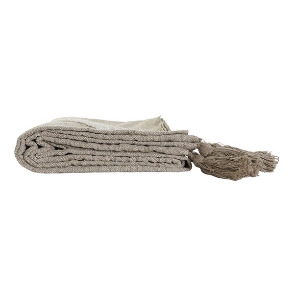 Paklodė DKD Home Decor Balta Žalia Rusvai gelsva Tamsiai žalia 130 x 170 x 0,5 cm (2 vnt.)