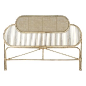 Headboard DKD Home Decor Brown Natural 180 x 4 x 90 cm
