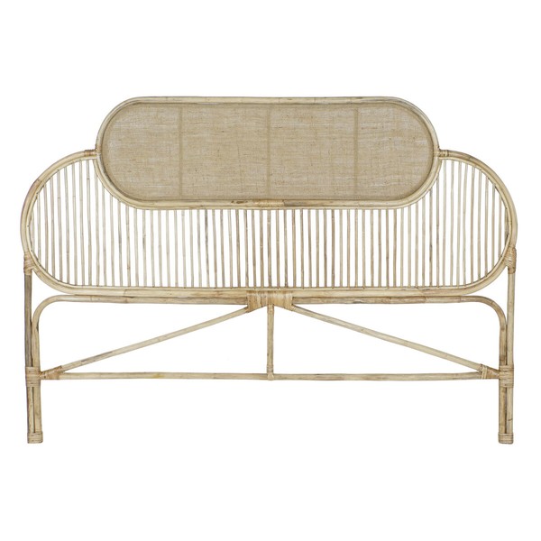 Headboard DKD Home Decor Brown Natural 180 x 4 x 90 cm