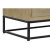 Indauja DKD Home Decor Juoda Natūralus Metalinis Medžio MDF 120 x 40 x 64 cm