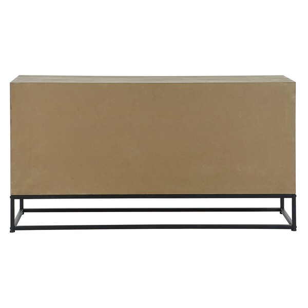 Indauja DKD Home Decor Juoda Natūralus Metalinis Medžio MDF 120 x 40 x 64 cm