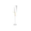 Skrybėlių stovas Home ESPRIT Balta Natūralus Medžio Metalinis Scandi 33 x 33 x 185 cm