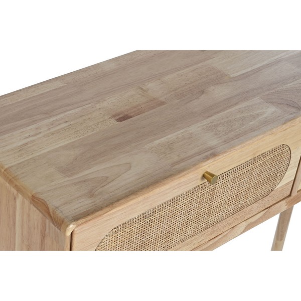 Console DKD Home Decor Metāls Kaučuka koks 100 x 30 x 78 cm