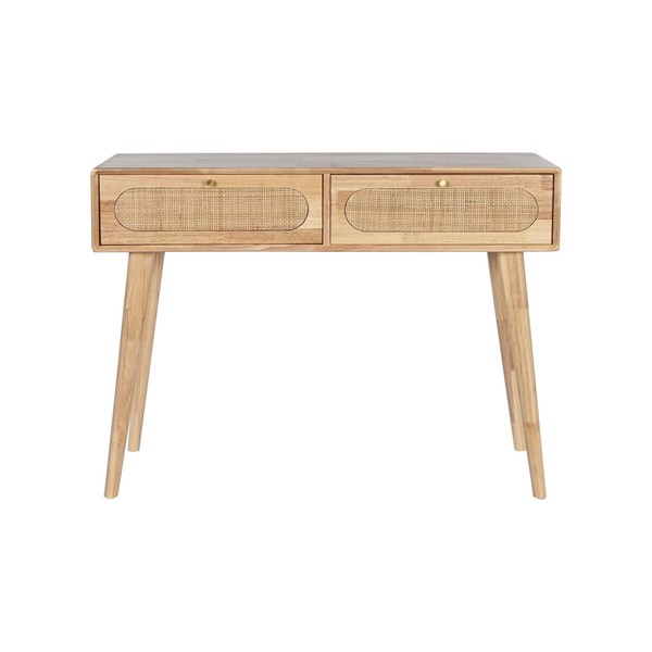 Console DKD Home Decor Metal Rubber wood 100 x 30 x 78 cm