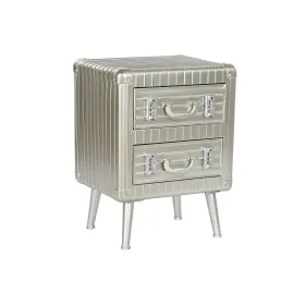 Spintelė Home ESPRIT Sidabras Metalinis Medžio MDF 46 x 39 x 63 cm