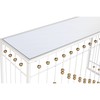 Hall Home ESPRIT White Golden 120 x 40 x 80 cm
