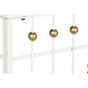 Hall Home ESPRIT White Golden 120 x 40 x 80 cm