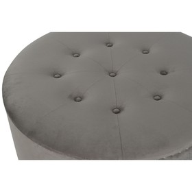 Jakkara DKD Home Decor Harmaa Hopeinen Puu MDF 80 x 80 x 43 cm
