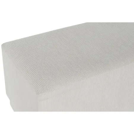Taburete DKD Home Decor Bēšs Koks MDF 100 x 40 x 40 cm