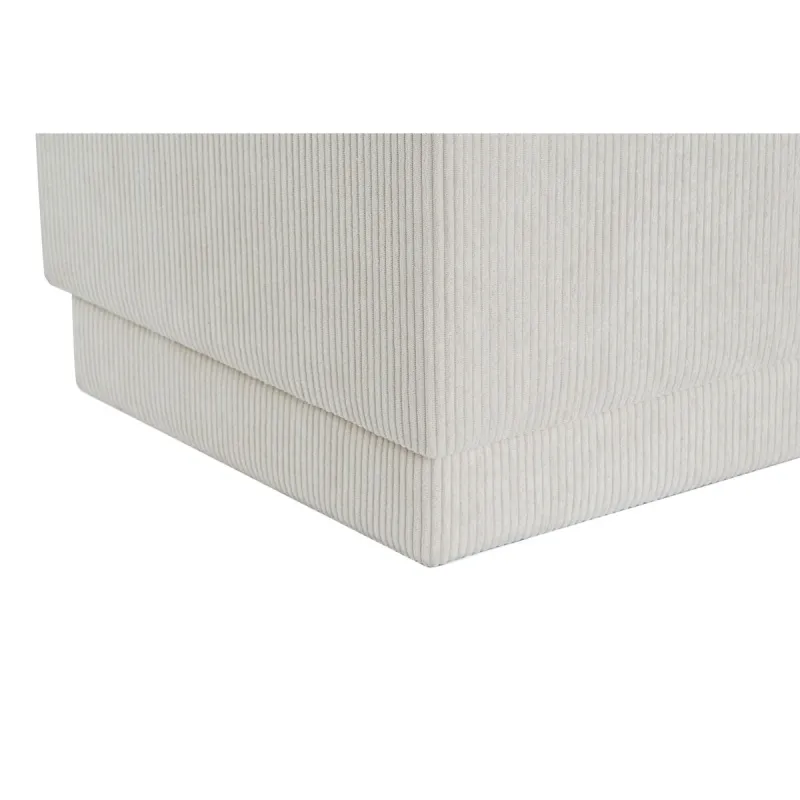 Taburete DKD Home Decor Bēšs Koks MDF 100 x 40 x 40 cm