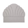 Päätylevy Home ESPRIT Harmaa Puu MDF 189 x 8 x 160 cm