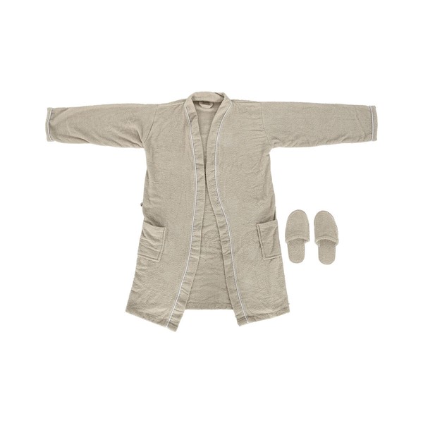 Aamutakki Home ESPRIT Beige Puuvilla Miehet