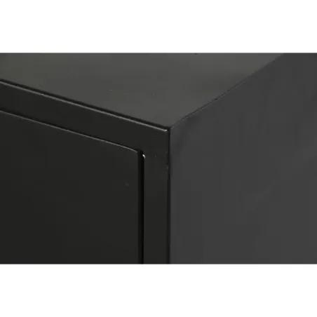 Kumode Home ESPRIT Melns Metāls Loft 75 x 45 x 80 cm